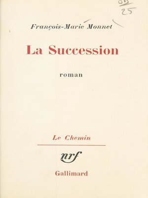 cover image of La succession